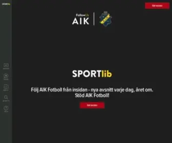 Sportlib.se(Dit domein kan te koop zijn) Screenshot