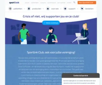 Sportlinkclub.nl(Ledenadministratie & totaaloplossing voor uw vereniging) Screenshot