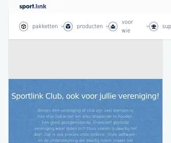 Sportlink.nl(#1 Sports Software Provider in the world) Screenshot