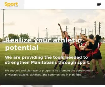 Sportmanitoba.ca(The Sport Manitoba Clinic) Screenshot