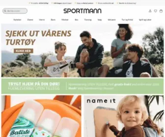 Sportmann.no(Klær Nettbutikk) Screenshot