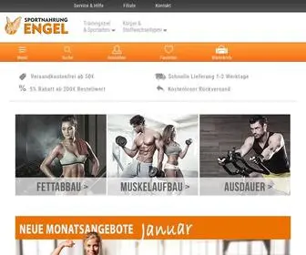 Sportnahrung-Engel.de(Sportnahrung Engel #1 Online Shop) Screenshot