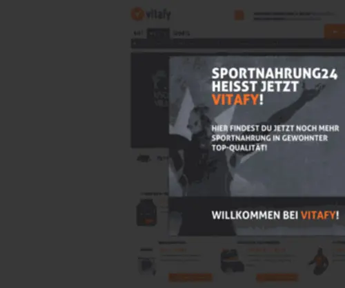 Sportnahrung24.de(Nahrungsergänzung) Screenshot
