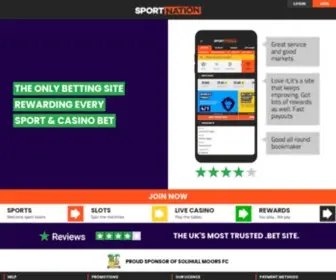 Sportnation.com(The Best Search Links on the Net) Screenshot