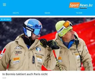 Sportnews.bz(Sport in Südtirol war nie aktueller) Screenshot