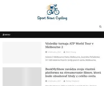 Sportnewscycling.sk(Prečítajte si najnovšie titulky Slovenska v časti Športové správy o cyklistike) Screenshot