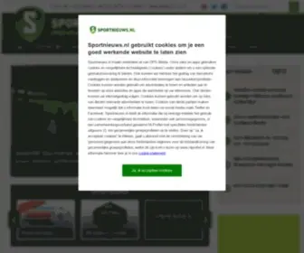 Sportnieuws.nl(DPG Media Privacy Gate) Screenshot