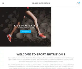 Sportnutrition1.com(日喀则水果批发服务中心) Screenshot