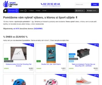 Sportobchod.sk(Sportega (predtým )) Screenshot