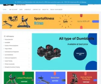 Sportofitness.in(Online Shopping India) Screenshot