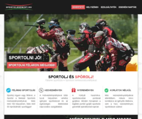 SportolanemZet.hu(Sportol a Nemzet) Screenshot