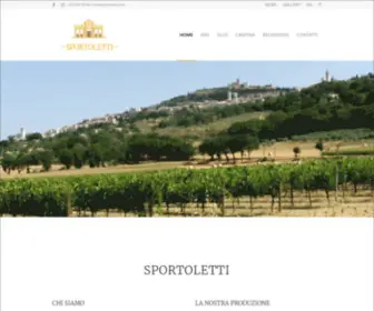 Sportoletti.com(Sportoletti) Screenshot