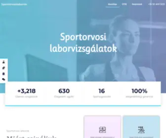 Sportorvosilaborok.hu(sportorvosilaborok) Screenshot