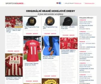 Sportovniaukce.cz(Sportovní) Screenshot