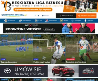 Sportowebeskidy.pl(Serwis o sporcie w Bielsku) Screenshot