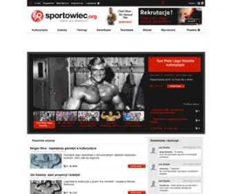 Sportowiec.org(Portal dla twardzieli) Screenshot