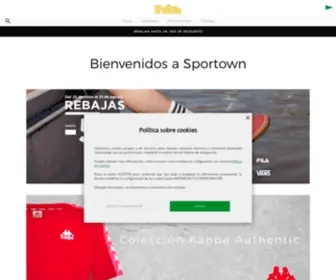 Sportown.es(Sportown, para fanáticos de las sneakers y del lifestyle) Screenshot