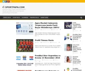 Sportpapa.com(Sportpapa) Screenshot