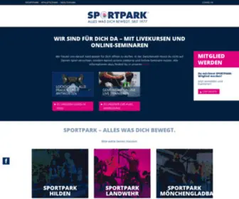 Sportpark.de(Fitness Studio Solingen Hilden) Screenshot