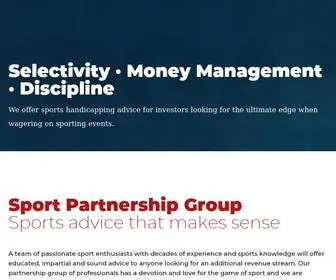 Sportpartnershipgroup.com(Sport Partnership Group) Screenshot