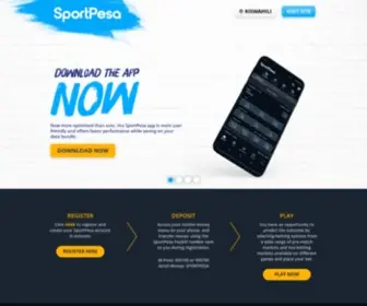 Sportpesa.co.ke Screenshot