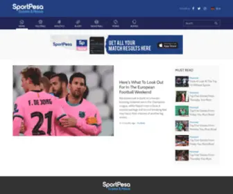 Sportpesanews.com(Sportpesa Scores & News) Screenshot