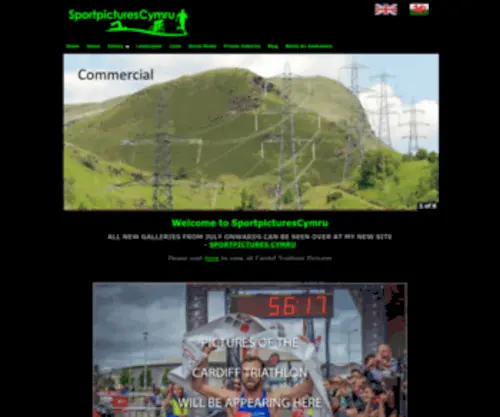 Sportpicturescymru.co.uk(SportpicturesCymru, Sport, Event, Landscape and portrait Photographer North Wales) Screenshot