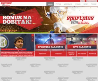 Sportpluswin.ba(Dobrodošli) Screenshot