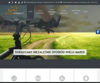 Sportprofit.pl(Specjalistyczny Sklep Rowerowy) Screenshot