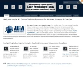 Sportpsychologytoday.com(Sports Psychology Today) Screenshot