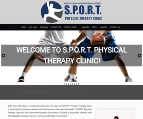 Sportptclinic.com(Sport Physical Therapy Clinic) Screenshot