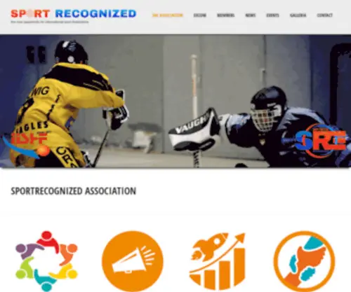 Sportrecognized.org(Sport recognized) Screenshot