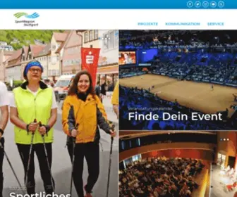 Sportregion-Stuttgart.de(Die Stimme des Sportes in der Region) Screenshot