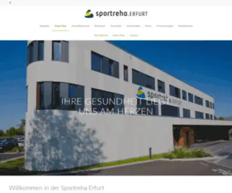 Sportreha-Erfurt.de(Unser Haus) Screenshot