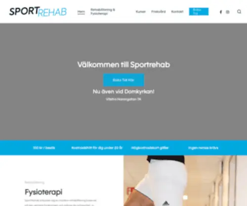 Sportrehab.se(SportRehab) Screenshot