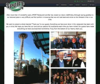 Sportrestaurant.com(Sportrestaurant) Screenshot