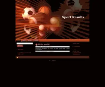 Sportrezult.com(Sportrezult) Screenshot