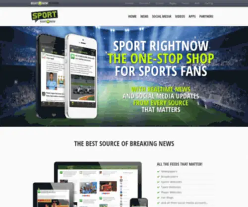 Sportrightnow.com(Sport Right Now) Screenshot