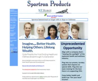 Sportronproducts.com(Allergy Pack) Screenshot