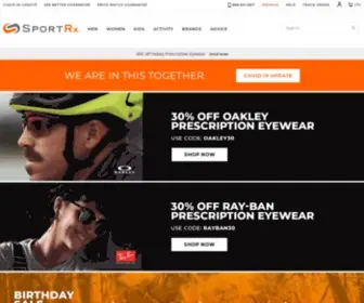 Sportrx.com(Prescription Sunglasses) Screenshot