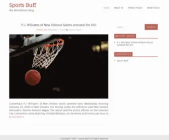 Sports-Buff.com(Sports Buff) Screenshot