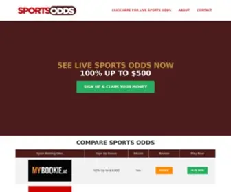 Sports-ODDS.com Screenshot