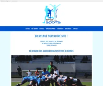 Sports-Rennes.com(Office des sports) Screenshot