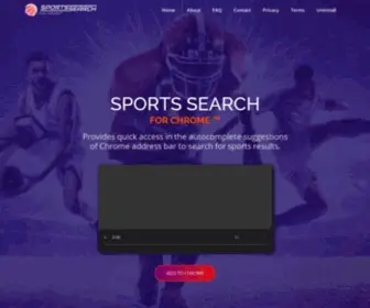 Sports-Search.today(Sports Search for Chrome) Screenshot