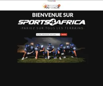 Sports4Africa.com Screenshot