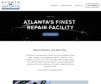 Sportsandimportscollisions.com(Collision & Auto Body Repairs Atlanta) Screenshot