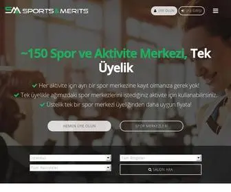 Sportsandmerits.com(Sports & Merits) Screenshot