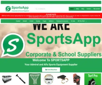 Sportsapp.co.za(SportsApp) Screenshot