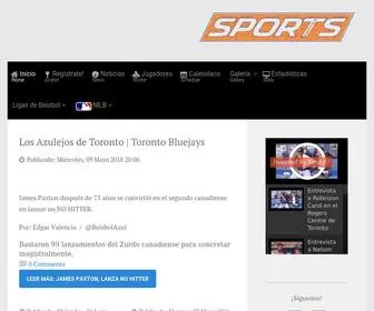 Sportsastros.com(Los Azulejos de Toronto) Screenshot