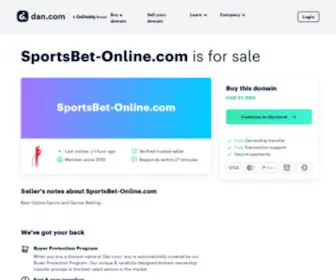 Sportsbet-Online.com(Hintergrundwissen, Sportnachrichten, Tipps & Tricks zu Sportwetten & Co) Screenshot